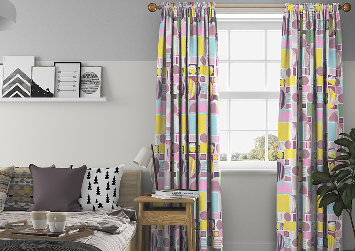 Carrie, Violet - Made to Measure Curtains - Image 3